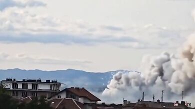 Výbuch továrny na ohňostroje v Bulharsku