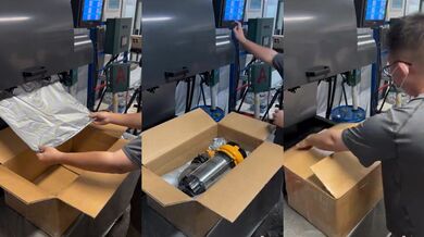 Moderní balení zásilky