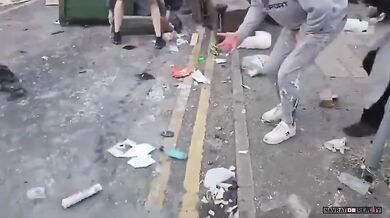 Nepokoje v Southportu: Okamžitá karma pro výtržníka