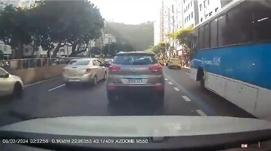 Kuriozní motonehoda