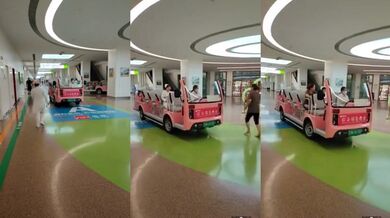 Moderní čínská nemocnice