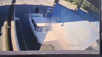 Výbuch lahve se zemním plynem při tankování