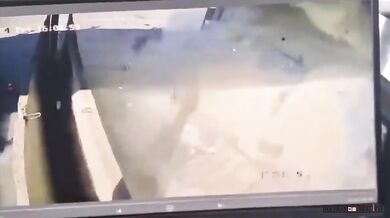 Výbuch lahve se zemním plynem při tankování