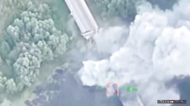 Ukrajinská invaze ničí klíčový ruský most