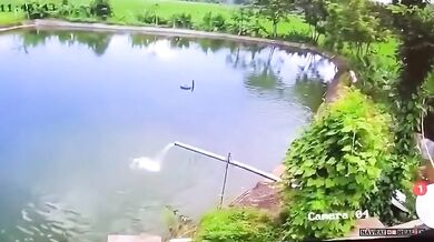 Rybář zasažený elektrickým proudem