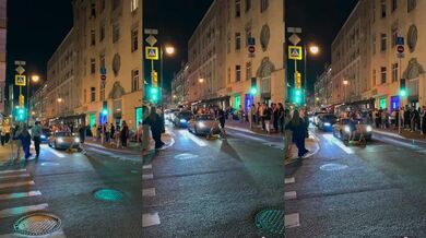 Drzý incident v ulicích