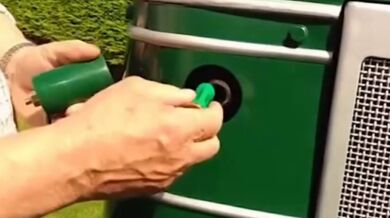 Traktor Field Marshall z roku 1948: Startování na brokovnicový náboj kalibru 12