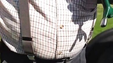 Traktor Field Marshall z roku 1948: Startování na brokovnicový náboj kalibru 12