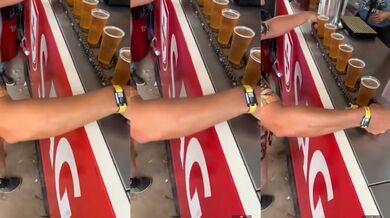 Geniální nápad na přenášení velkého množství piva