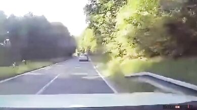 Srážka motorkáře u Široké Nivy