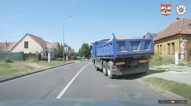 Řidič nákladního vozu zkolaboval po bodnutí hmyzem: Tatra zastavila až v bazéně