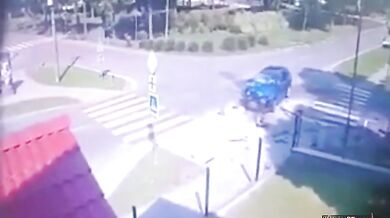 Srážka aut v Tomášově