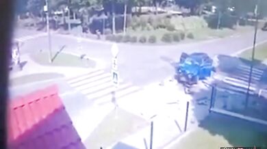 Srážka aut v Tomášově