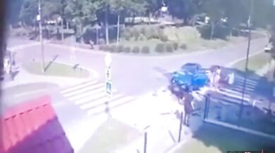 Srážka aut v Tomášově