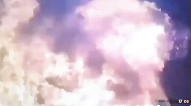 Útočník se zapálil při pokusu o žhářství