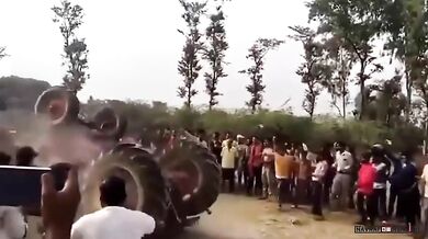 Tragédie při testování nejsilnějšího traktoru