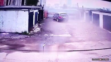 Výbuch plynu v garáži