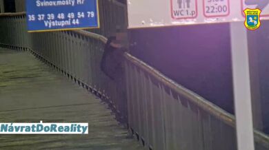 Strážníci zachránili mladou ženu před skokem ze Svinovských mostů