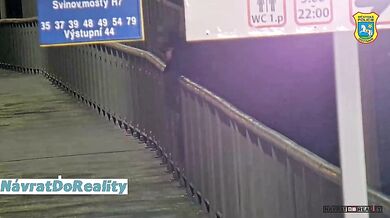 Strážníci zachránili mladou ženu před skokem ze Svinovských mostů