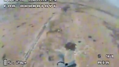 AK-74 na FPV dronu