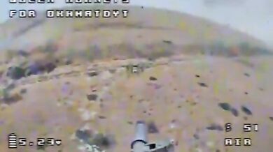 AK-74 na FPV dronu