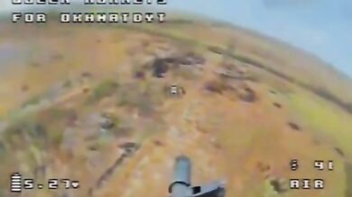 AK-74 na FPV dronu