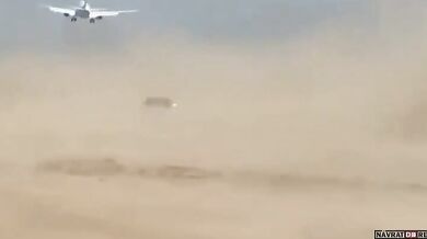 Letadlo málem přistálo na nedokončené ranveji