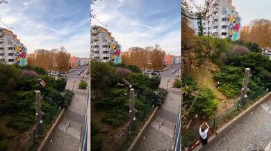 Parkour v Berlíně