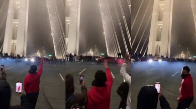 Řidič zranil diváky při nelegálním driftování v Oaklandu