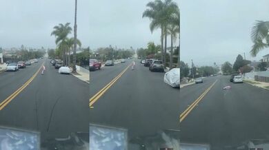 Nehoda na longboardu