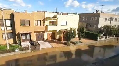 Časosběrné video povodní v Opavě