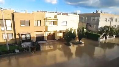 Časosběrné video povodní v Opavě