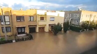 Časosběrné video povodní v Opavě