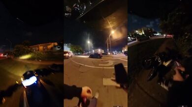 Přehlédnutí motorkáře