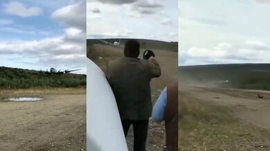 Letadlo přišlo o pravé zadní kolo během nouzového přistání