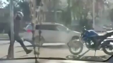 Road Rage - Motorkář vs. řidič SUV
