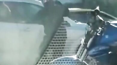 Road Rage - Motorkář vs. řidič SUV
