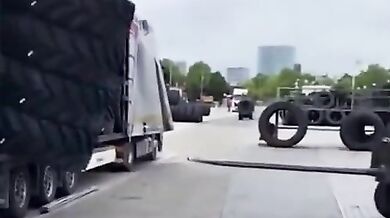 Profesionální vykládání pneumatik