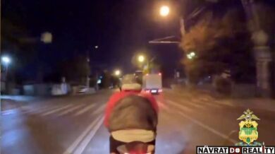 Tragická nehoda motorkáře v Krasnodaru