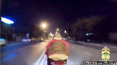 Tragická nehoda motorkáře v Krasnodaru