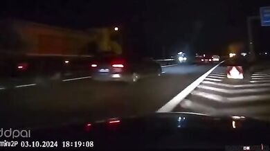 Řidič se vyhnul dopravní nehodě jen o vlásek