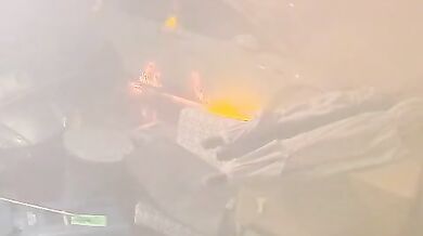 Zaplavená garáž způsobila požár vozu Tesla