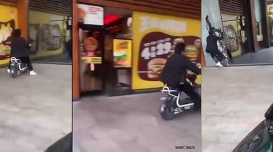 Ztráta kontroly nad elektrickým skútrem