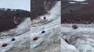 Sesuv obrovského kusu skály