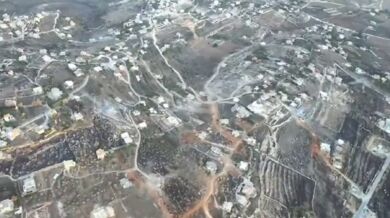 Zničení podzemních tunelů Hizballáhu