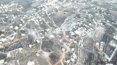 Zničení podzemních tunelů Hizballáhu