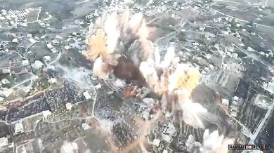 Zničení podzemních tunelů Hizballáhu