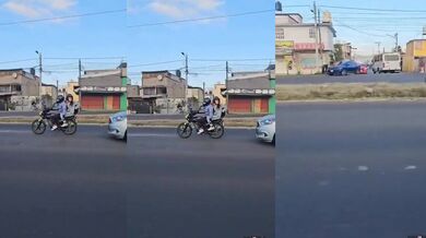Ohrožení motorkáře skončilo nehodou