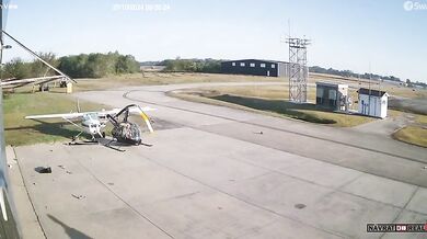 Vrtulník se vymkl kontrole