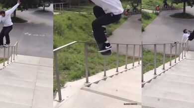 Nehoda na skateboardu #12